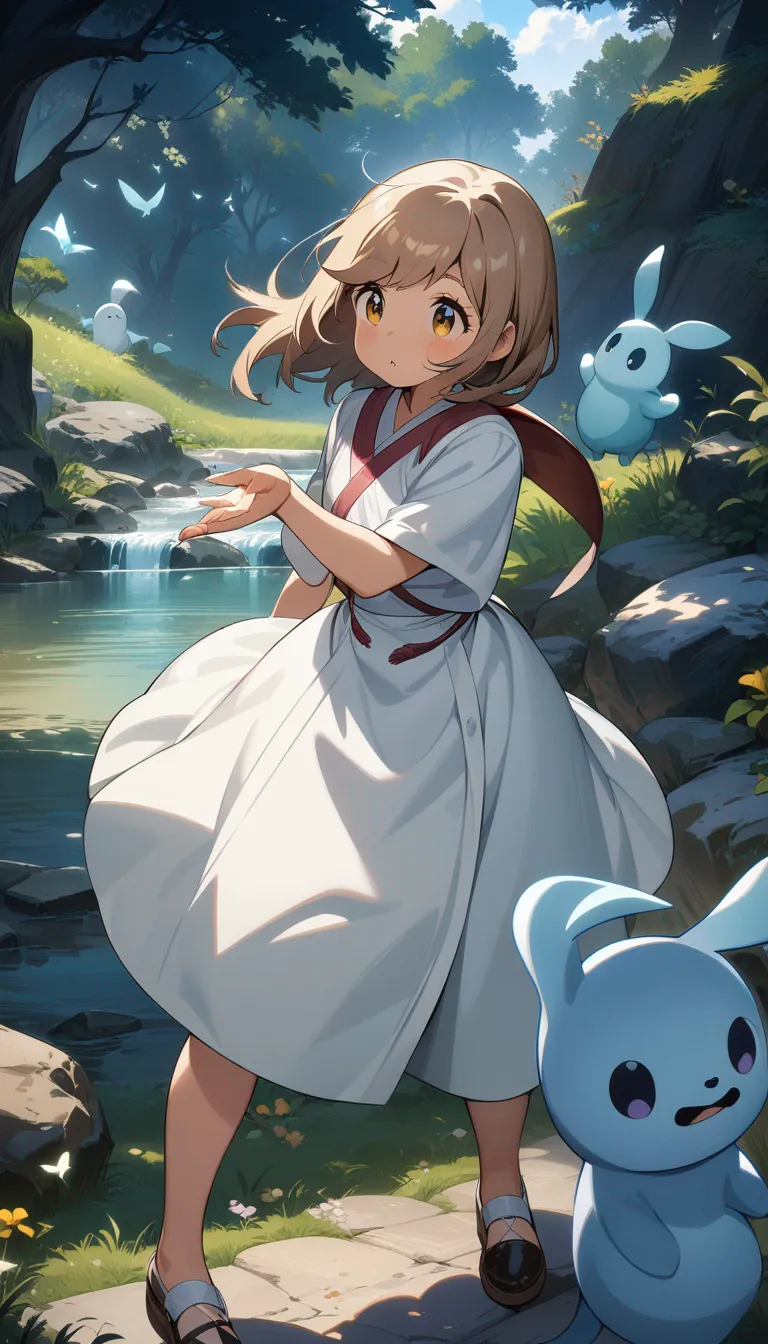 AI generated Studio Ghibli Style AI Image Generator 9:16 portrait style