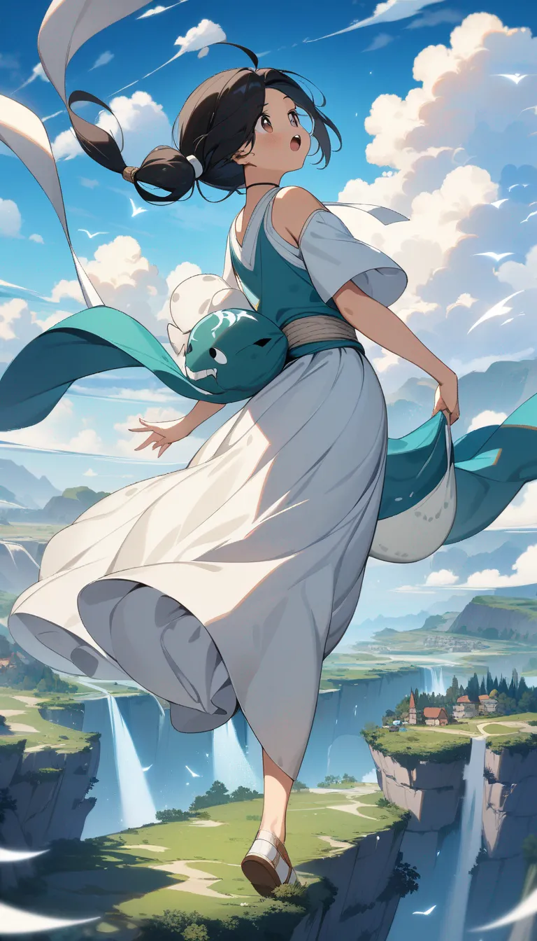 AI generated Studio Ghibli Style AI Image Generator 9:16 portrait style