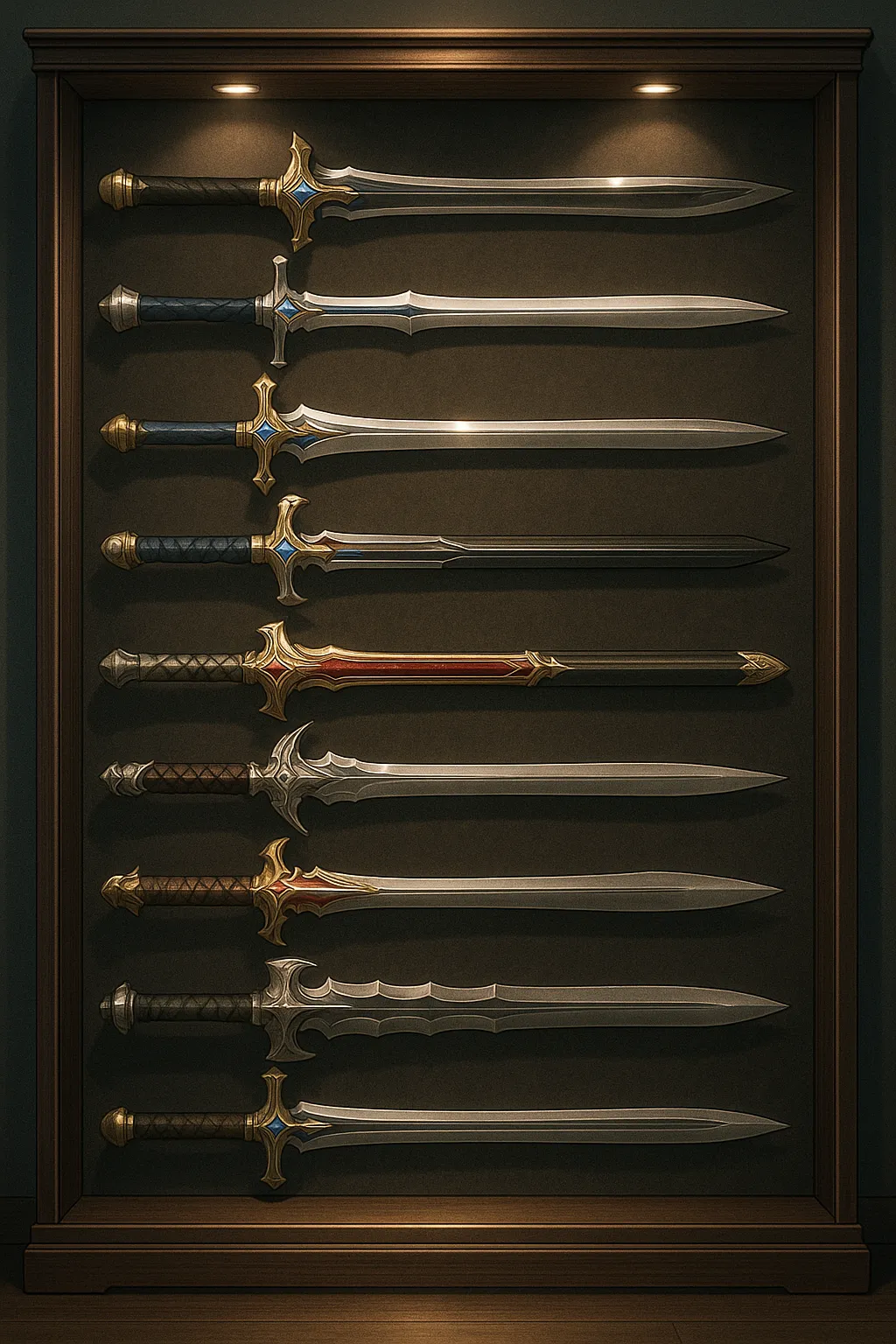 AI generated Sword Generator 9:16 portrait style