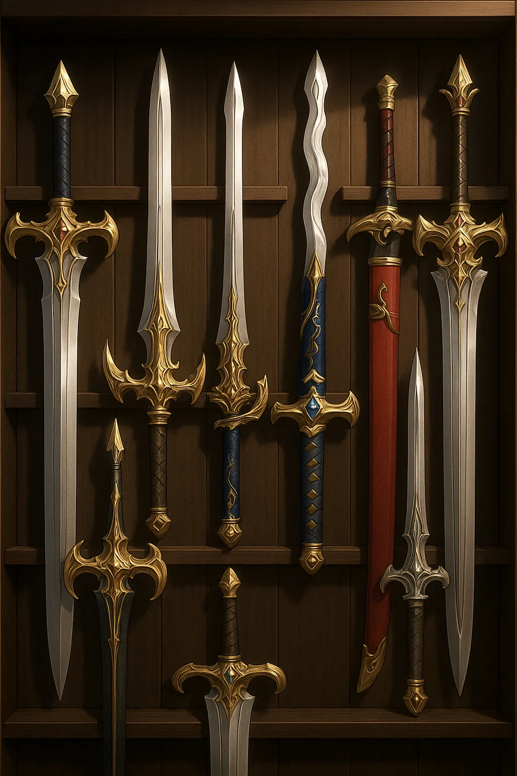 AI generated Sword Generator 3:4 portrait style