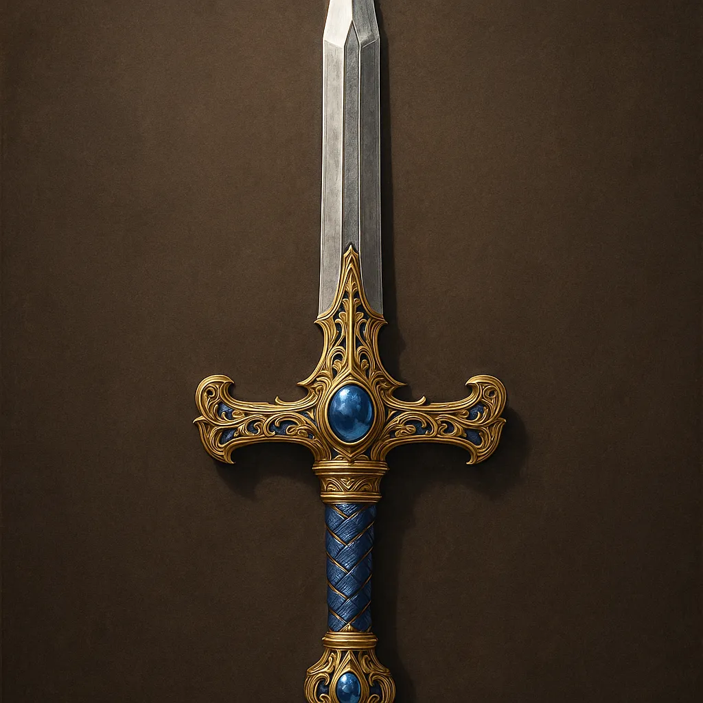 AI generated Sword Generator 1:1 square style