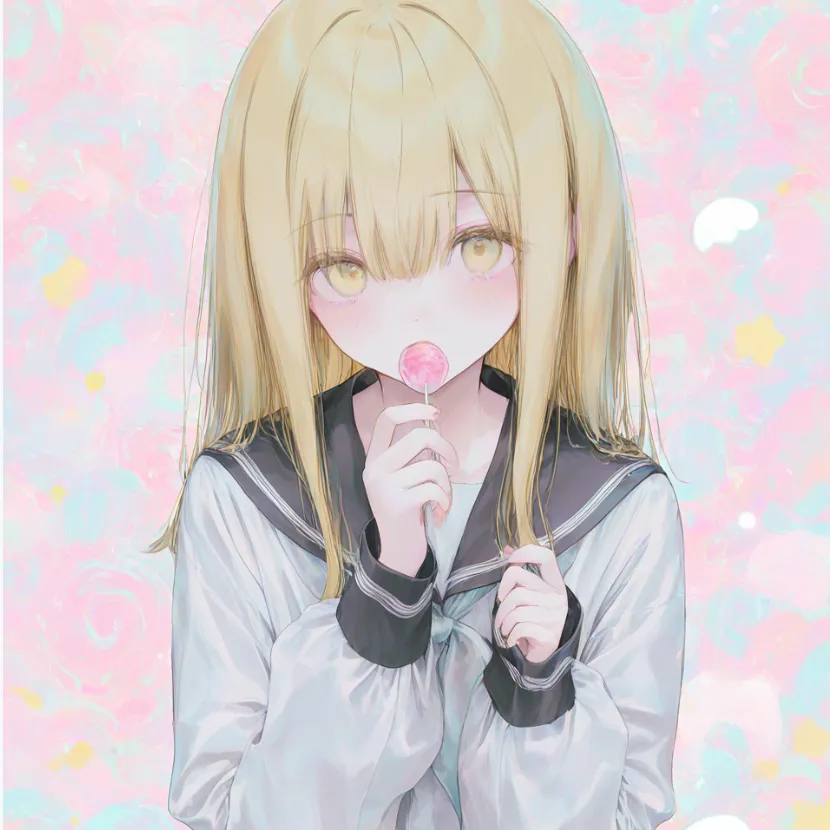 sweet pastel style